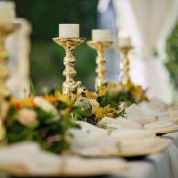 Allora Wedding and Event Center Wedding Table Setting